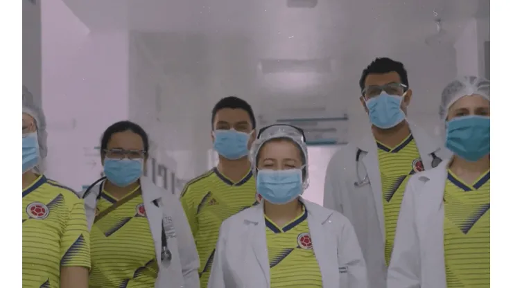 "Los convocados son ustedes": hermoso homenaje de la Selección a los médicos