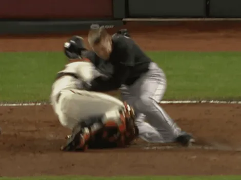 El tremendo choque en home que cambió una regla del béisbol