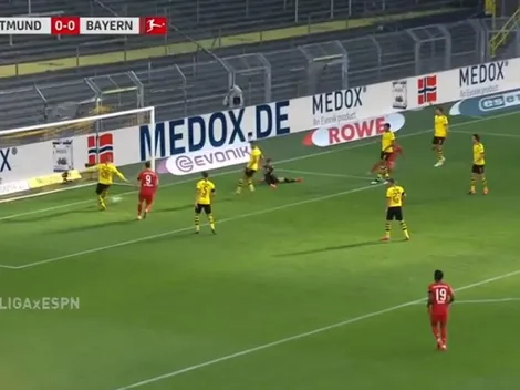 De taco: la lujosa salvada de Piszczek en la línea contra el Bayern