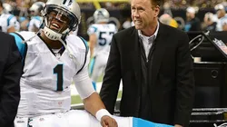 Lesión de Cam Newton. Foto: Getty.