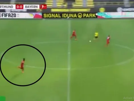 ¿Eres tú, Bolt? La corrida de Alphonso Davies para evitar el gol de Haaland