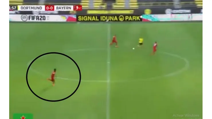 ¿Eres tú, Bolt? La corrida de Alphonso Davies para evitar el gol de Haaland