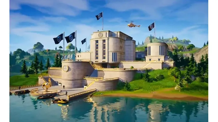 Revelan imágenes de la destrucción total que sufrirá La Agencia de Fortnite
