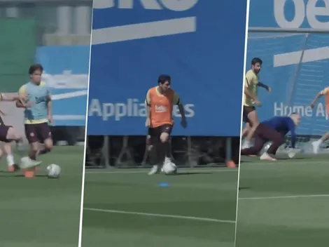 Video: Messi la recuperó, corrió a toda velocidad y trolleó a Ter Stegen