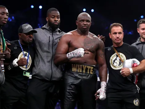 Dillian Whyte dijo que mandó muchas veces a la lona a Tyson Fury, aunque nadie lo vio