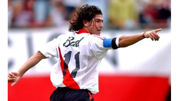 Marcelo Salas en su segunda etapa en River.