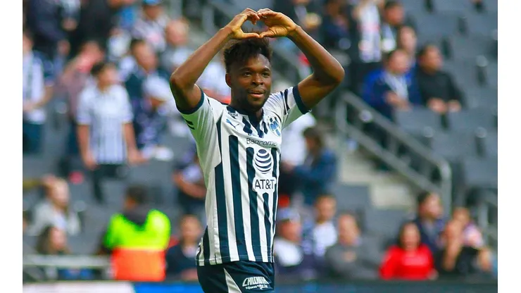 Avilés Hurtado celebrando un gol con Monterrey (Foto: JAM MEDIA)