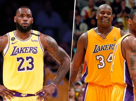 LeBron no fue seleccionado entre los mejores jugadores en la historia de los Lakers