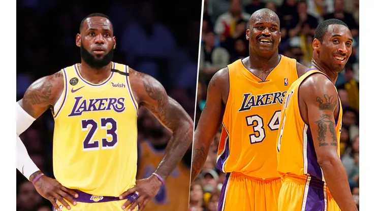 LeBron no fue seleccionado entre los mejores jugadores en la historia de los Lakers
