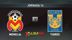 En Vivo: Morelia vs Tigres por la jornada 14 de la eLiga MX