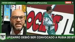 Peter Arévalo opinó sobre Pizarro y Rusia 2018.