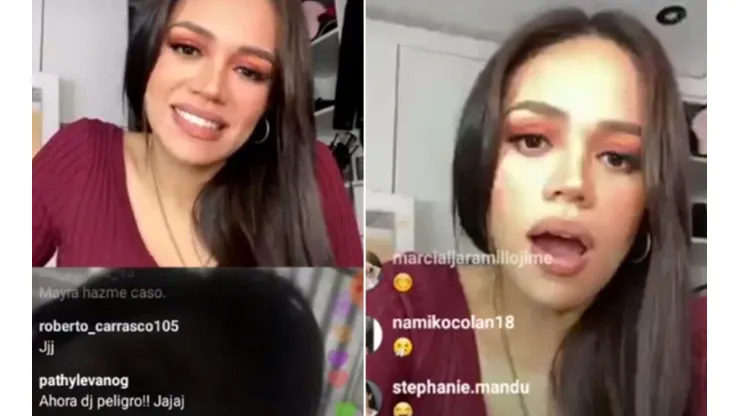 Goñi sufrió acoso sexual el último domingo en Instagram.