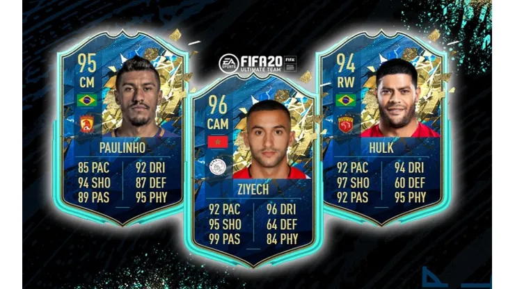 Revelados los TOTSSF de la Eredivisie y Super Liga China en el FIFA 20