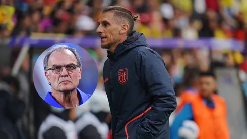 Beccacece y un detalle para toda la vida con Marcelo Bielsa