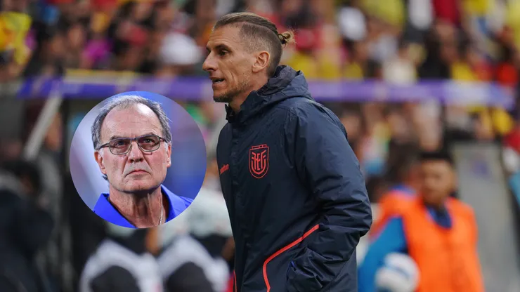 Beccacece y un detalle para toda la vida con Marcelo Bielsa