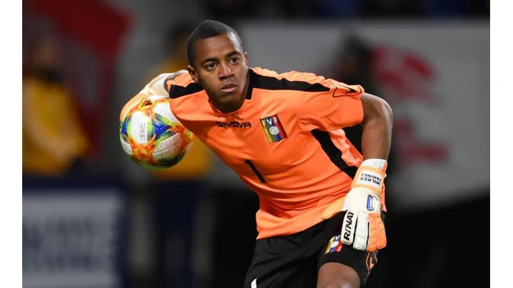 Wuilker Faríñez, portero venezolano de Millonarios.