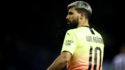 Sergio Agüero, ídolo en Manchester City.