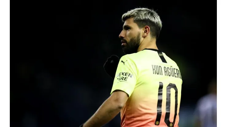Sergio Agüero, ídolo en Manchester City.