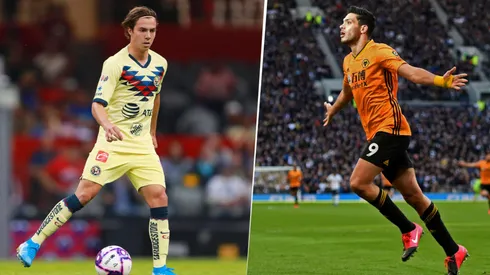 Sebastián Córdova y Raúl Jimenéz (Foto: Getty Images)