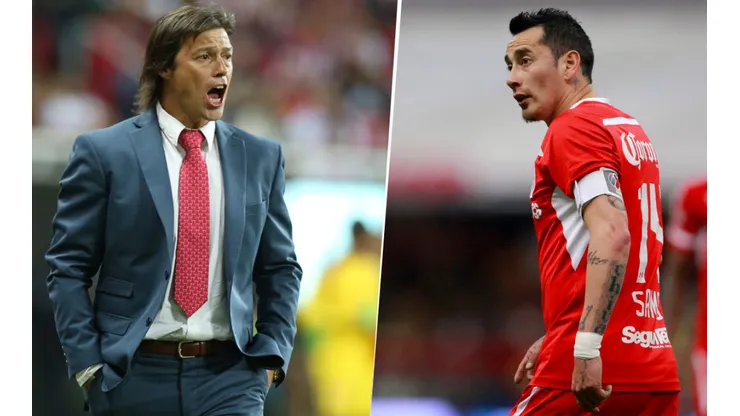 Matías Almeyda y Rubens Sambueza (Foto: Getty Images)