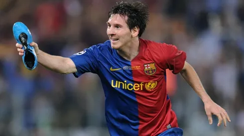 Un joven Lionel Messi prefirió quedarse en Barcelona.