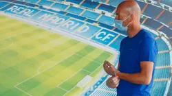 Zinedine Zidane, entrenador de Real Madrid.