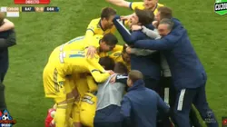 Ganaron la Copa de Bielorrusia en el último minuto y en el festejo se olvidaron del coronavirus