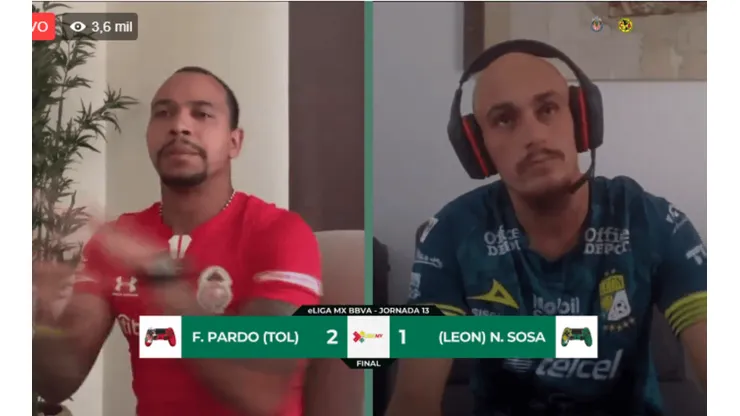 Felipe Pardo le ganó a Nico Sosa y le quitó el invicto.