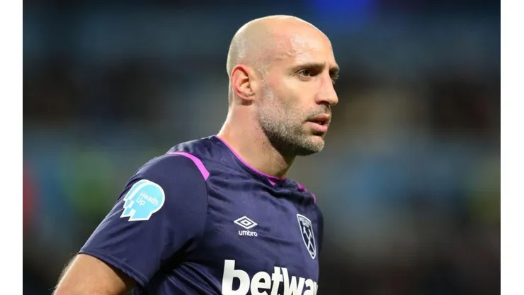 Pablo Zabaleta en West Ham United.
