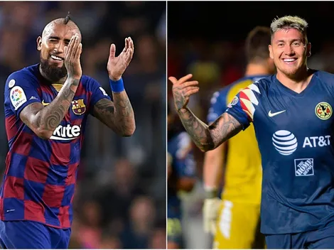 ¿Se viene al América? Arturo Vidal le respondió una historia a Nico Castillo