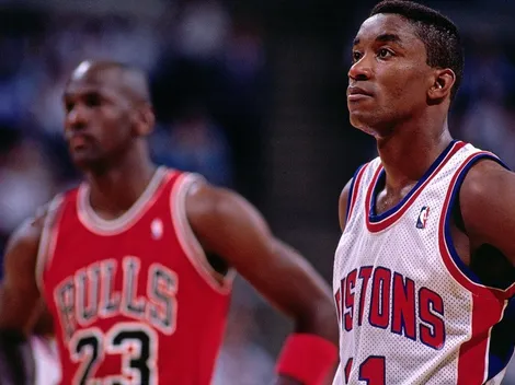 Isiah destruyó a Jordan: "No era mi competencia, Bird y Magic lo eran"