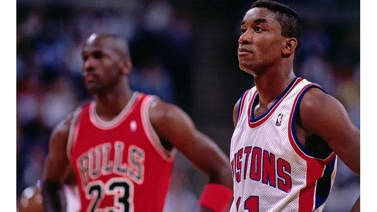 Isiah destruyó a Jordan: "No era mi competencia, Bird y Magic lo eran"