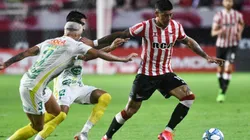 Marcos Rojo en Estudiantes de La Plata.