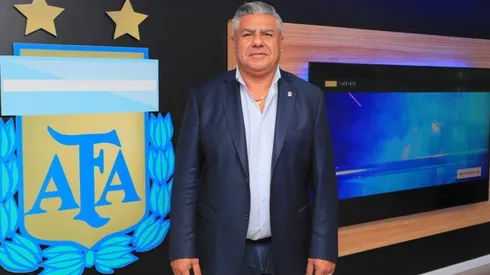 Claudio Tapia, presidente de la Asociación del Fútbol Argentino.