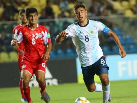 Barcelona y Milan se pelean por un juvenil de la Selección Argentina