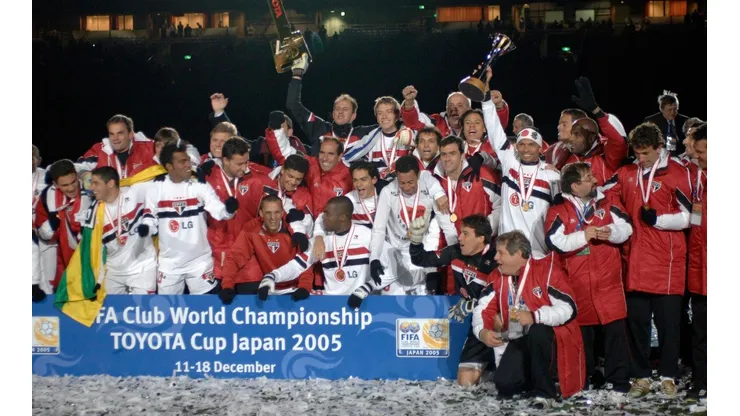Sao Paulo le ganó la Copa Intercontinental a Liverpool en 2005.