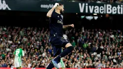 Foto de Benzema, jugador de Real Madrid.