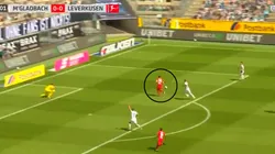 Gol del Leverkusen: pase filtrado y definición de túnel