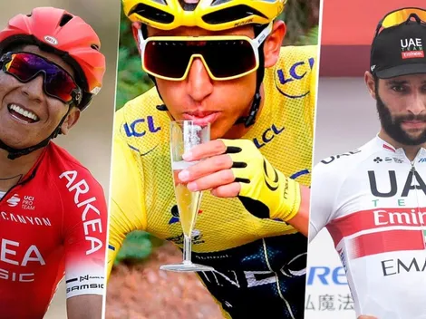 Los sueldos de Nairo Quintana, Egan Bernal y Superman López