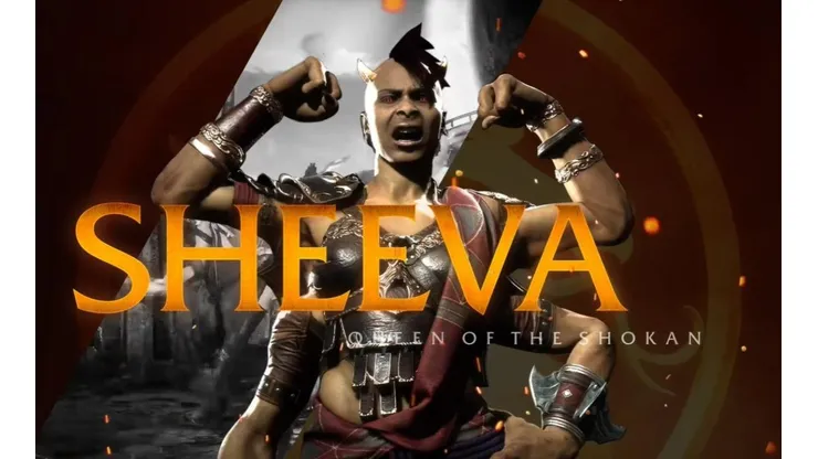 Primer vistazo a la jugabilidad y habilidades de Sheeva en Mortal Kombat 11