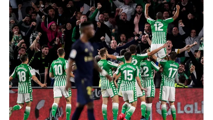 Foto de los jugadores de Betis.