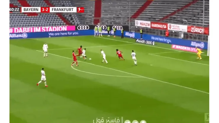 Así gana cualquiera: al Bayern le dijeron 'tomá y hacelo' para el cuarto gol