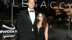 Aaron Judge y Samantha Brasckieck. Foto: Getty.