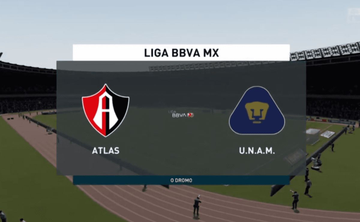 Qué canal transmite Atlas vs. Pumas UNAM por la eLiga MX - Bolavip