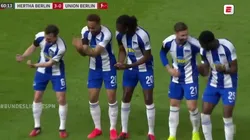 ¡Viva el fútbol, Hertha Berlin! Jugadón individual y Cunha metió el 3-0