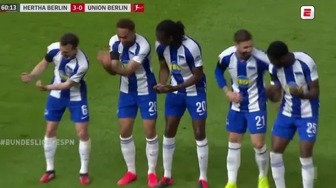 ¡Viva el fútbol, Hertha Berlin! Jugadón individual y Cunha metió el 3-0