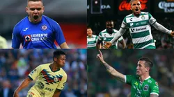 Los cuatro equipos con más puntos y sus extranjeros.