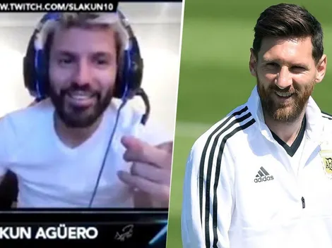 No podemos más: Agüero le contó a Messi cómo lo cargan en Twitch