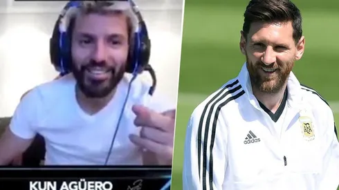 No podemos más: Agüero le contó a Messi cómo lo cargan en Twitch