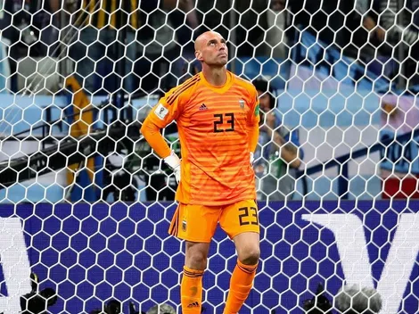 Willy Caballero y error contra Croacia: "Lo pasan a cada rato y me jode"